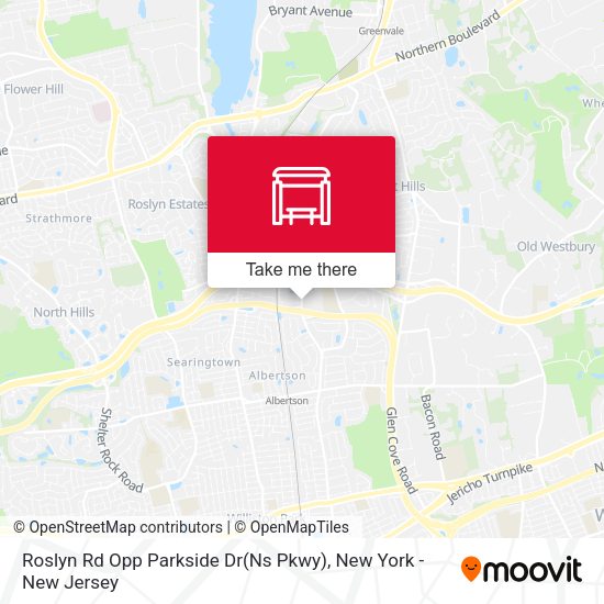 Roslyn Rd Opp Parkside Dr(Ns Pkwy) map