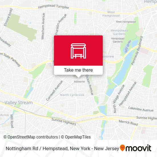 Nottingham Rd / Hempstead map