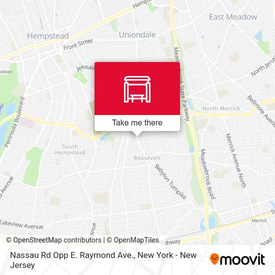 Mapa de Nassau Rd Opp E. Raymond Ave.