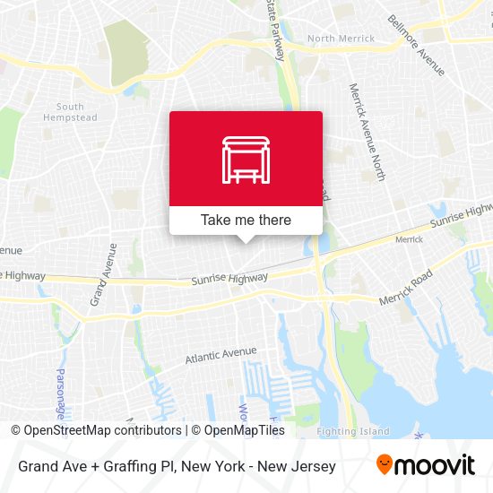 Mapa de Grand Ave + Graffing Pl
