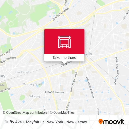 Mapa de Duffy Ave + Mayfair La
