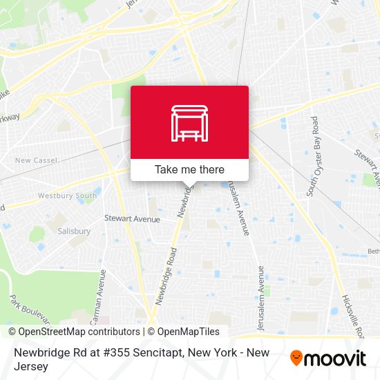 Mapa de Newbridge Rd at #355 Sencitapt