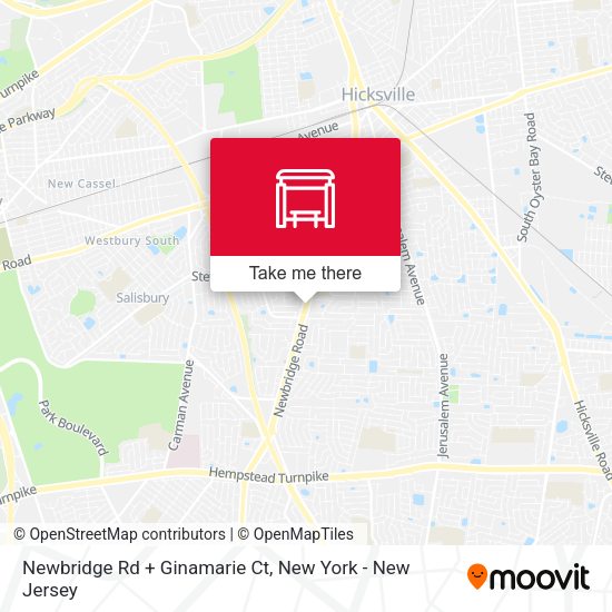 Mapa de Newbridge Rd + Ginamarie Ct