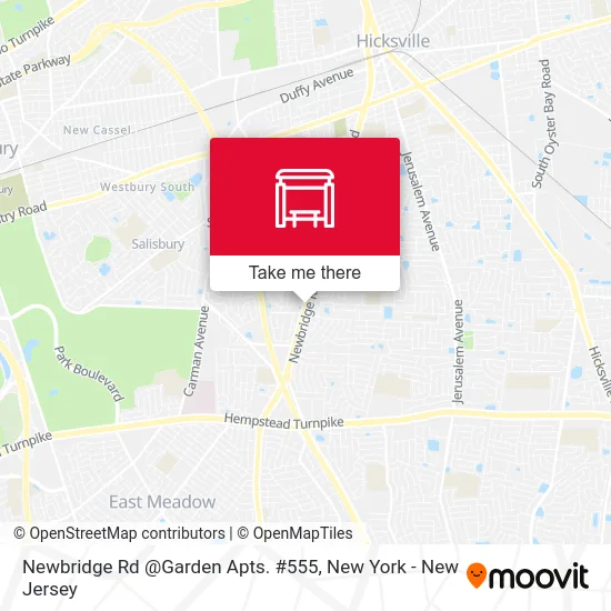 Newbridge Rd @Garden Apts.  #555 map