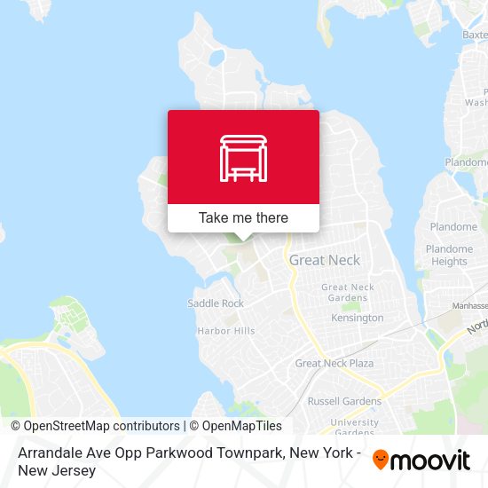 Mapa de Arrandale Ave Opp Parkwood Townpark