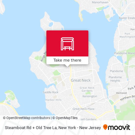 Steamboat Rd + Old Tree La map