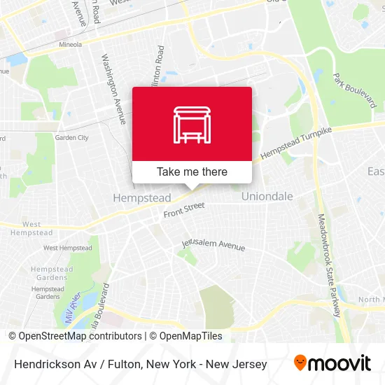 Hendrickson Av / Fulton map