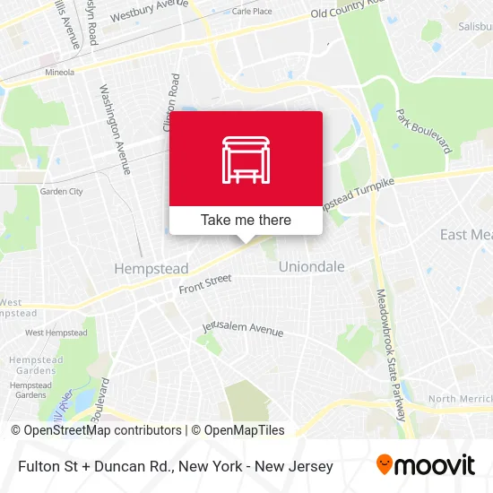 Fulton St + Duncan Rd. map