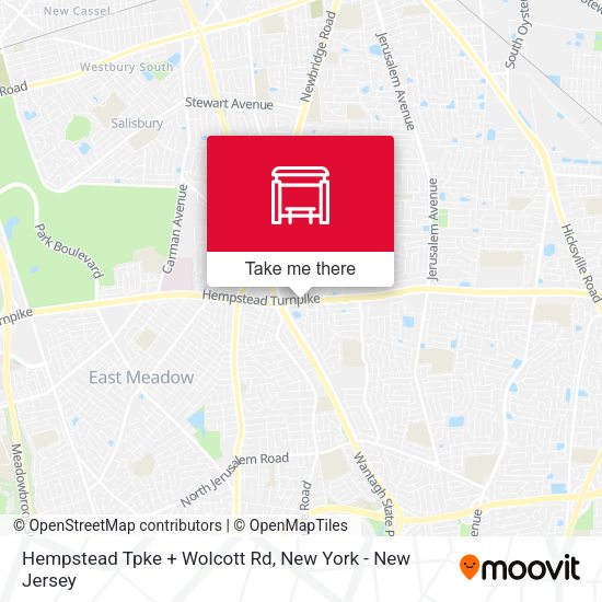 Mapa de Hempstead Tpke + Wolcott Rd