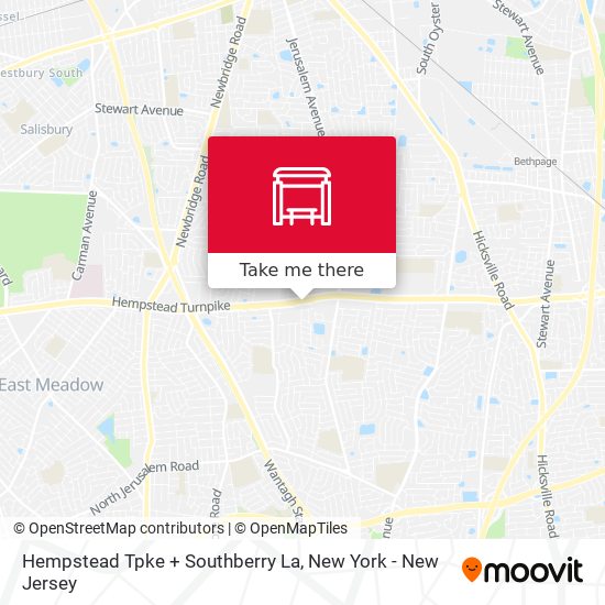 Hempstead Tpke + Southberry La map
