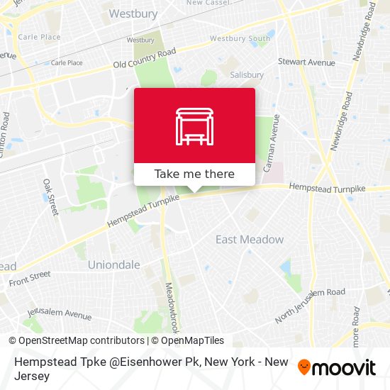 Hempstead Tpke @Eisenhower Pk map