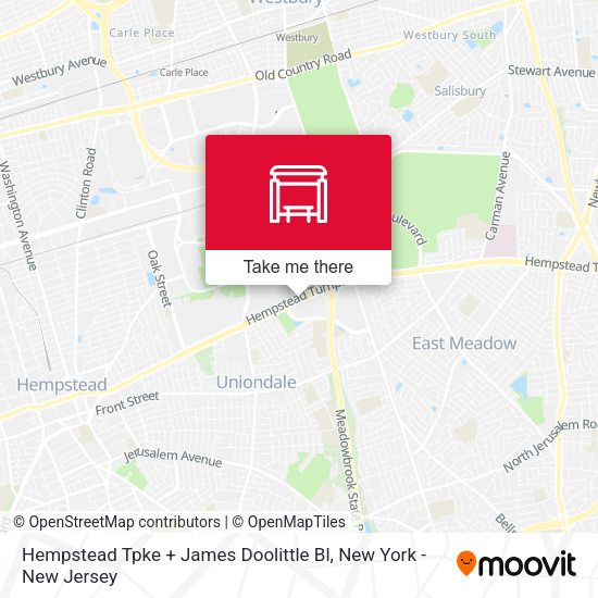 Mapa de Hempstead Tpke + James Doolittle Bl