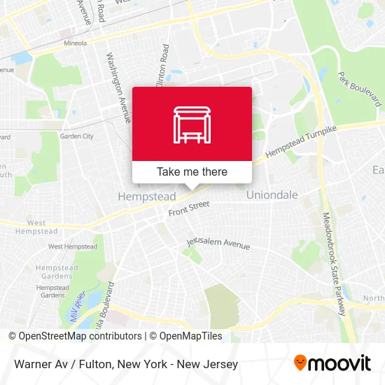 Warner Av / Fulton map