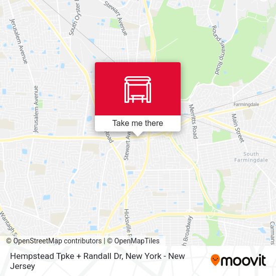 Mapa de Hempstead Tpke + Randall Dr
