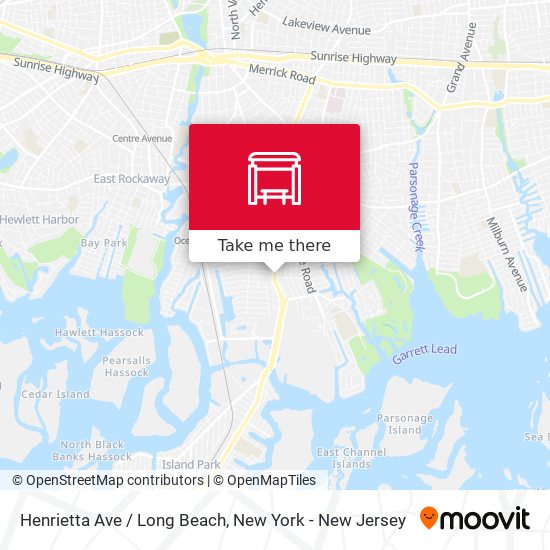 Henrietta Ave / Long Beach map