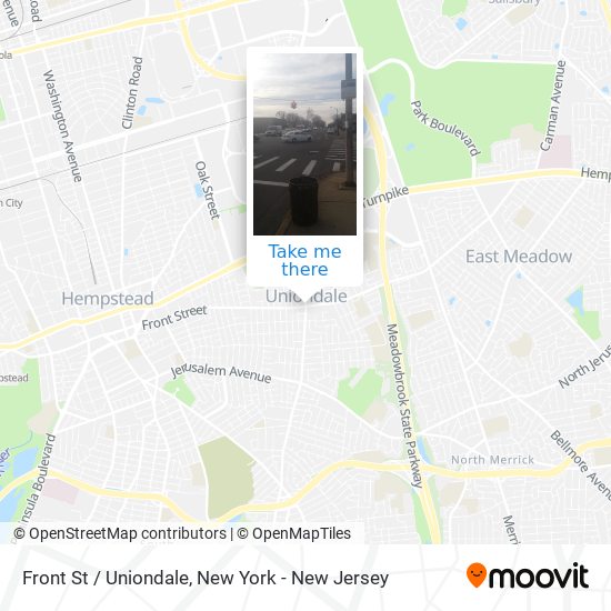 Mapa de Front St / Uniondale