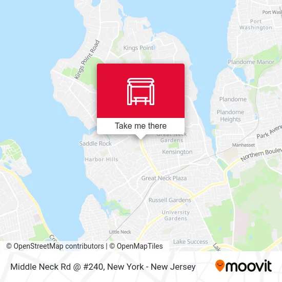 Middle Neck Rd @ #240 map