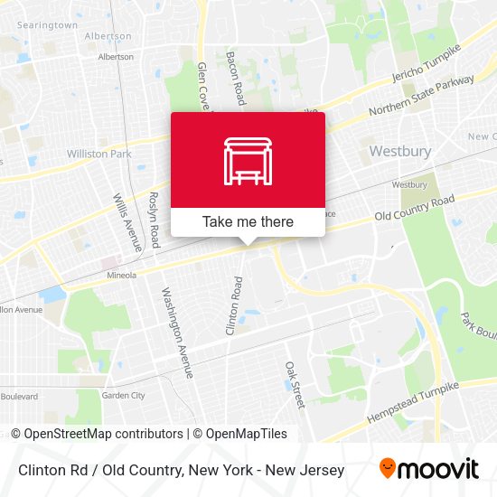 Mapa de Clinton Rd / Old Country