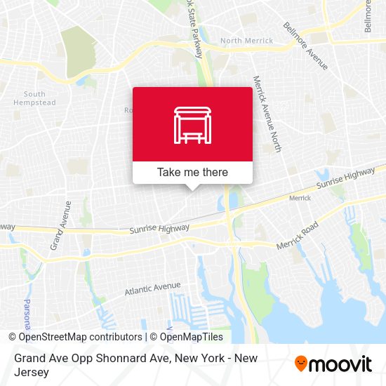 Mapa de Grand Ave Opp Shonnard Ave