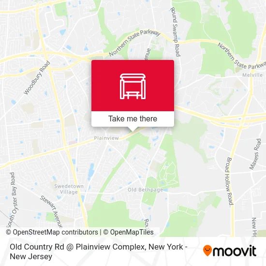 Old Country Rd @ Plainview Complex map