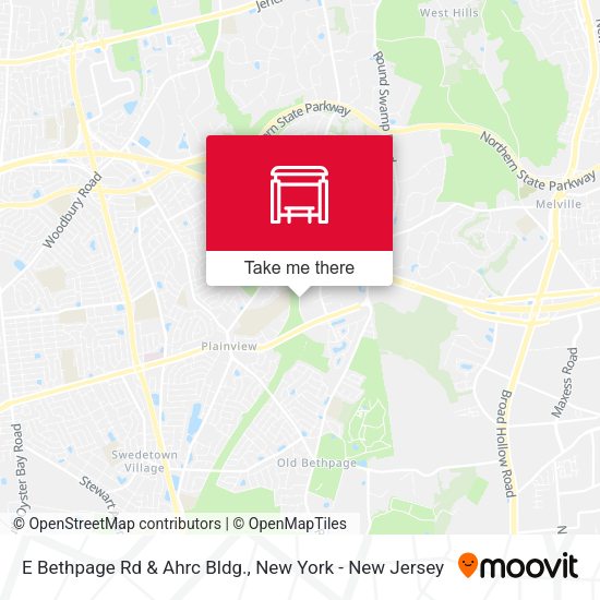 Mapa de E Bethpage Rd & Ahrc Bldg.