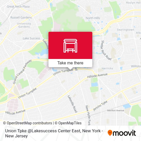 Mapa de Union Tpke @Lakesuccess Center East