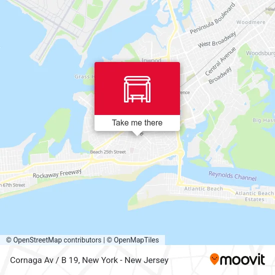 Cornaga Av / B 19 map