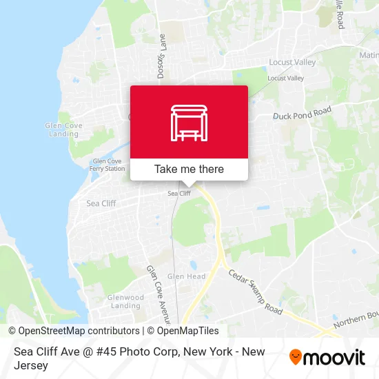Sea Cliff Ave @ #45 Photo Corp map