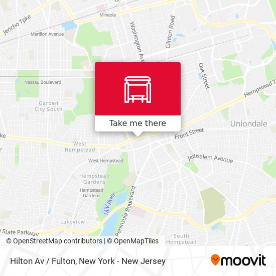Mapa de Hilton Av / Fulton