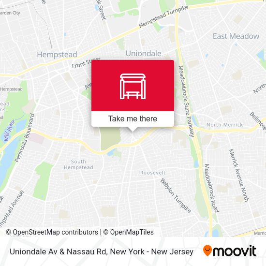 Mapa de Uniondale Av & Nassau Rd