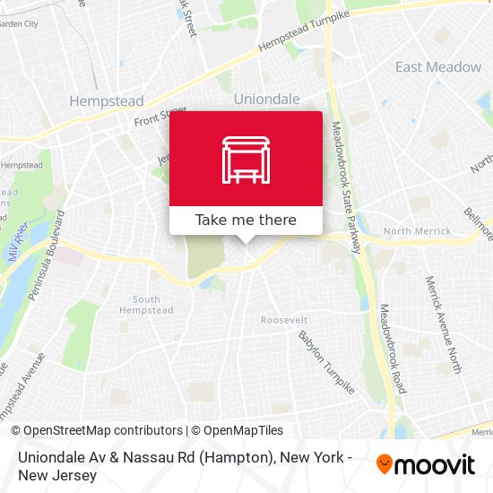 Uniondale Av & Nassau Rd (Hampton) map
