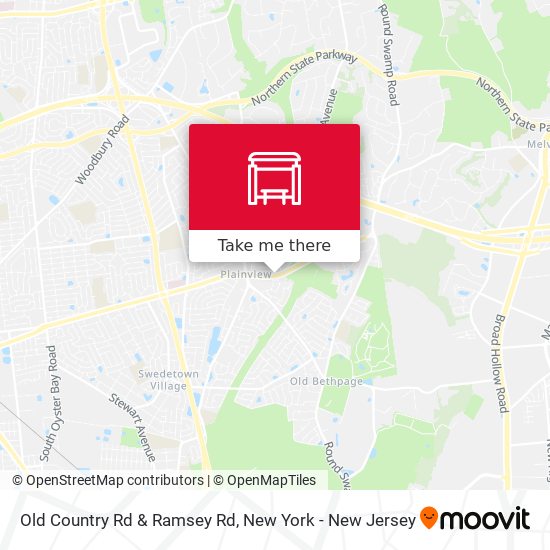 Old Country Rd & Ramsey Rd map