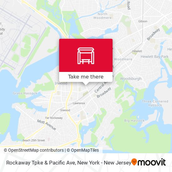 Mapa de Rockaway Tpke & Pacific Ave