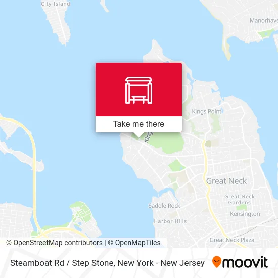 Steamboat Rd / Step Stone map