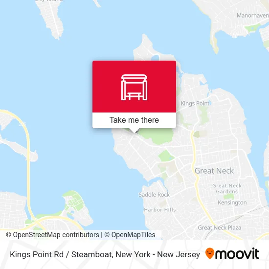 Kings Point Rd / Steamboat map