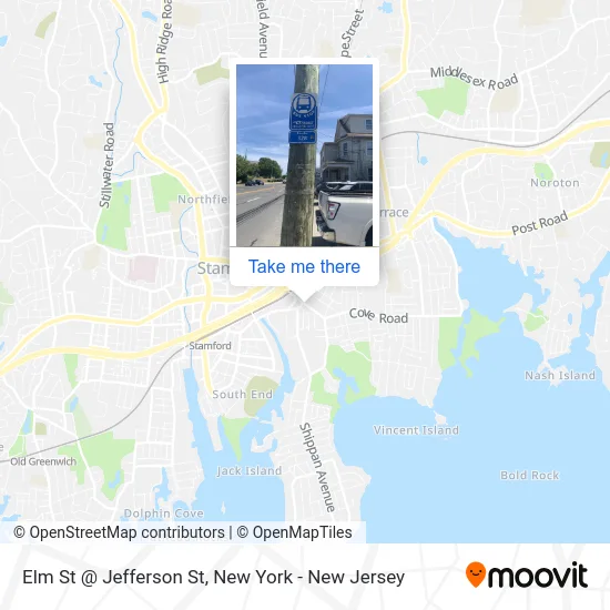 Elm St @ Jefferson St map