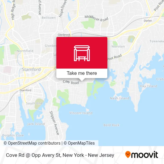 Cove Rd @ Opp Avery St map