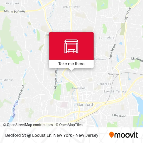 Bedford St @ Locust Ln map