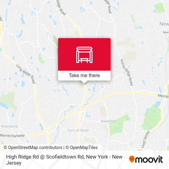 High Ridge Rd @ Scofieldtown Rd map
