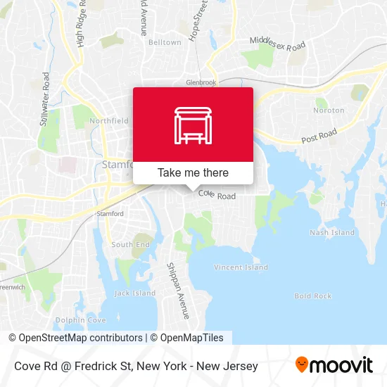 Cove Rd @ Fredrick St map