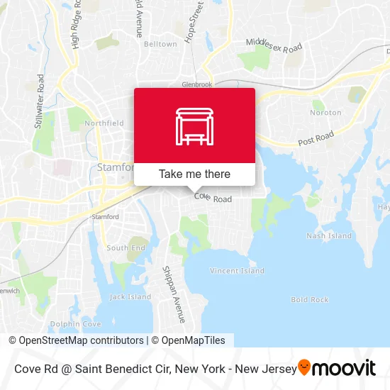 Cove Rd @ Saint Benedict Cir map