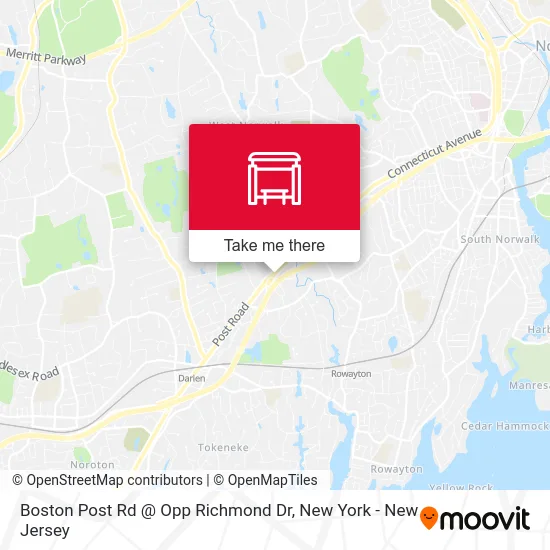 Boston Post Rd @ Opp Richmond Dr map