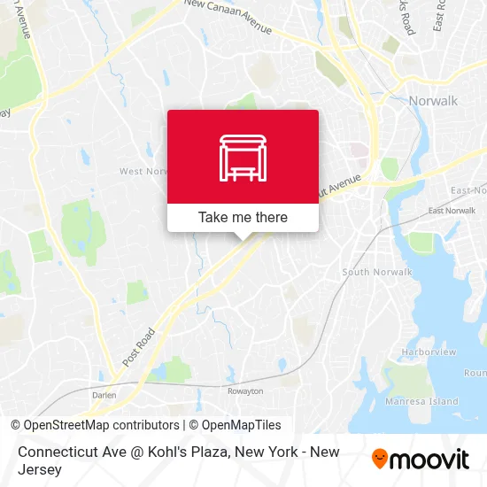 Connecticut Ave @ Kohl's Plaza map