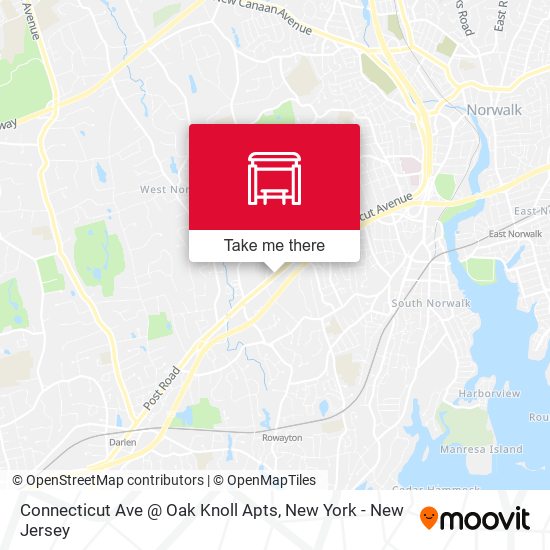Connecticut Ave @ Oak Knoll Apts map