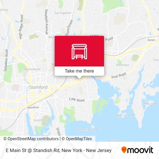 Mapa de E Main St @ Standish Rd