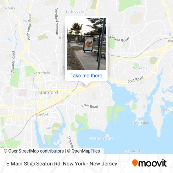 E Main St @ Seaton Rd map