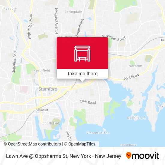 Lawn Ave @ Oppsherma St map