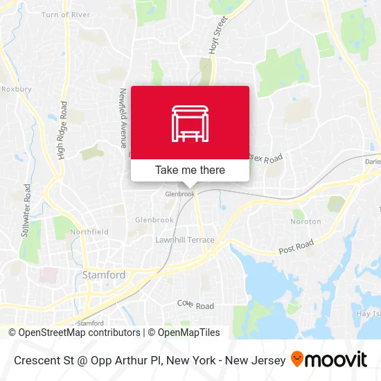 Crescent St @ Opp Arthur Pl map