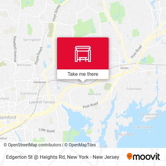 Edgerton St @ Heights Rd map