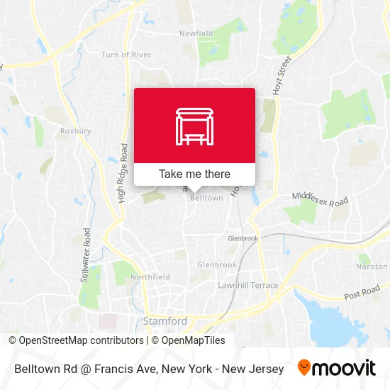 Belltown Rd @ Francis Ave map